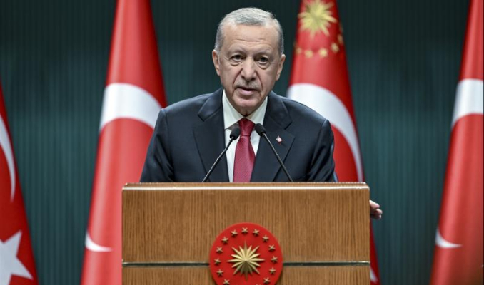 Erdoğan: Komşumuz Suriye'nin toprak bütünlüğünden yanayız