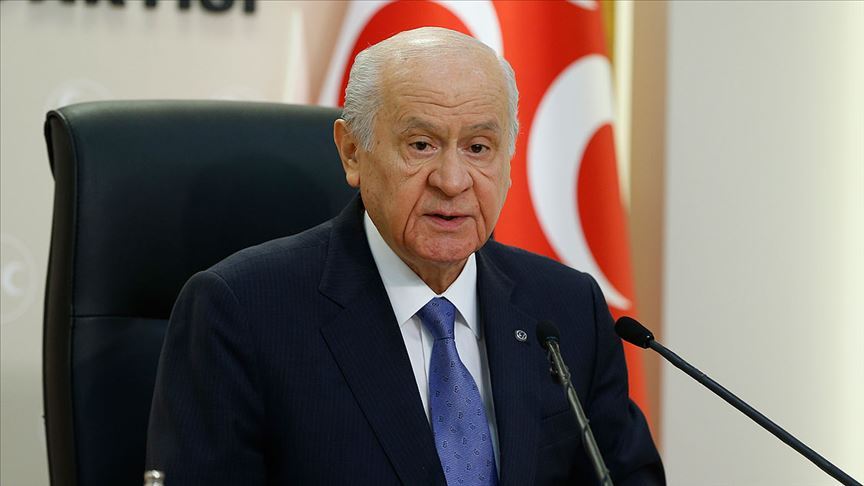 Bahçeli: PKK'nın Suriye'den sökülüp atılmasından başka seçenek yok